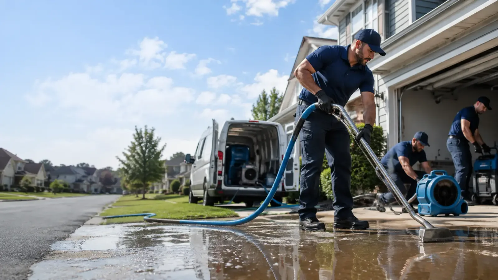 Flood Damage Restoration in Webster, PA